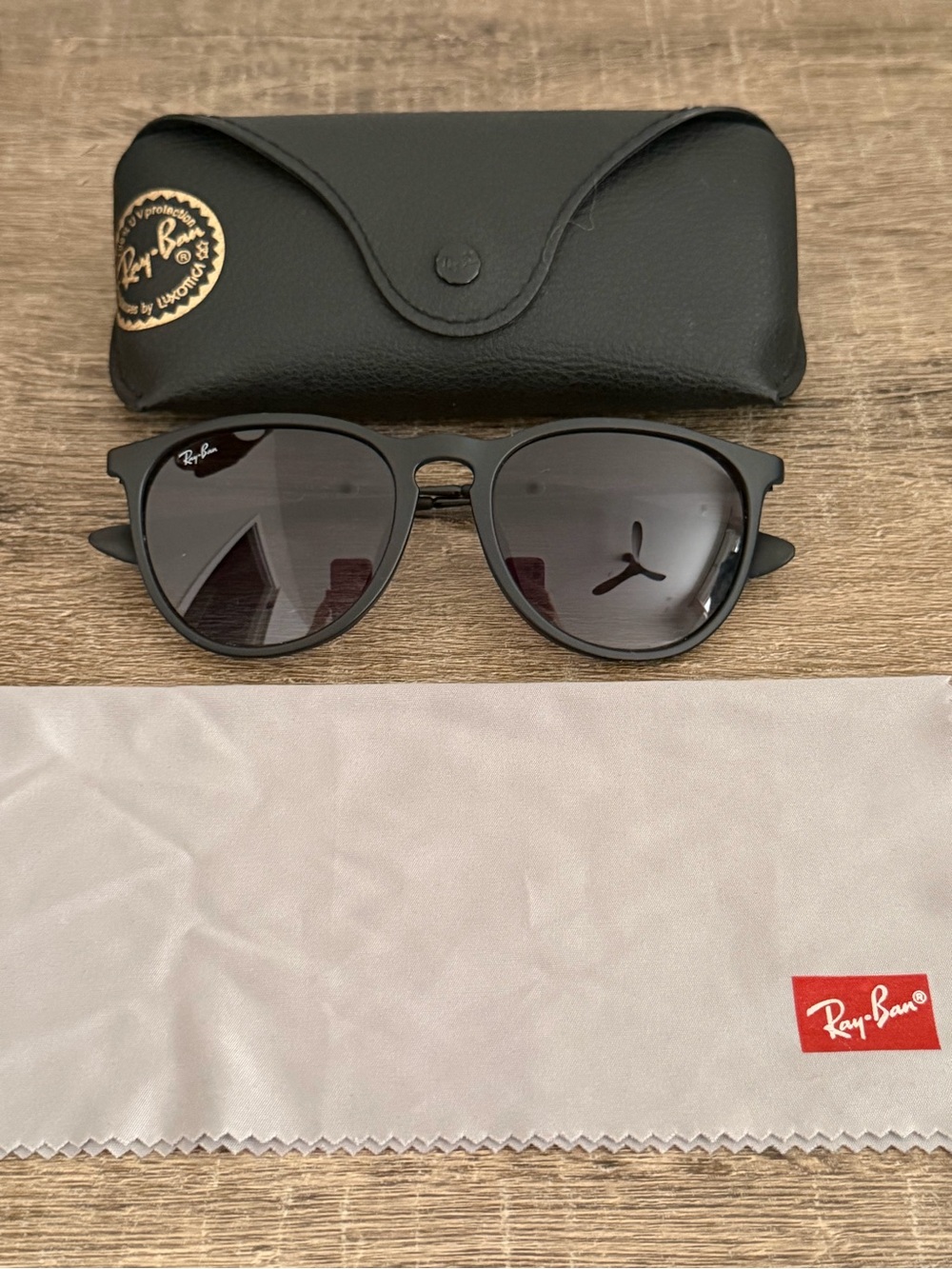 Ray-Ban • Erika Sunglasses with Dark Gray Lenses